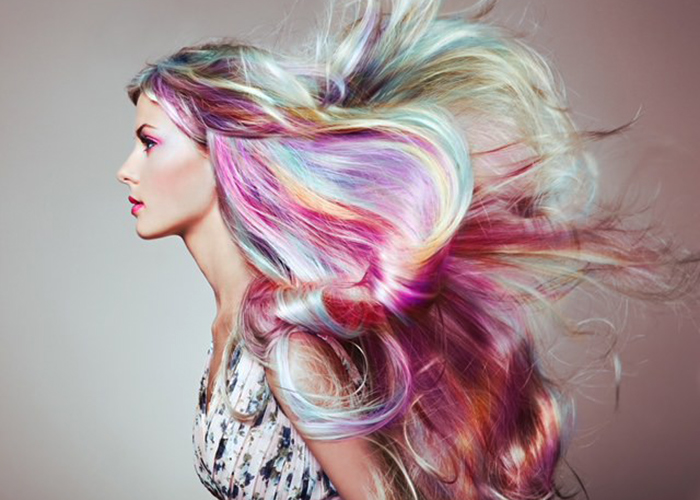 Technicolor dream colour hair: Trends and formulations