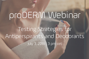 Testing strategies for antiperspirants and deodorants