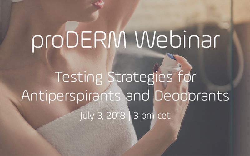 Testing strategies for antiperspirants and deodorants