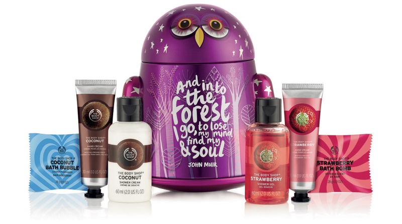 The Body Shop embraces nature for new Christmas collections