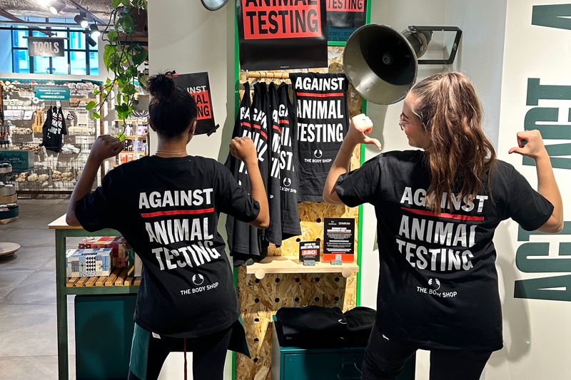 The Body Shop revives Against Animal Testing t-shirts to highlight ‘silent’ changes