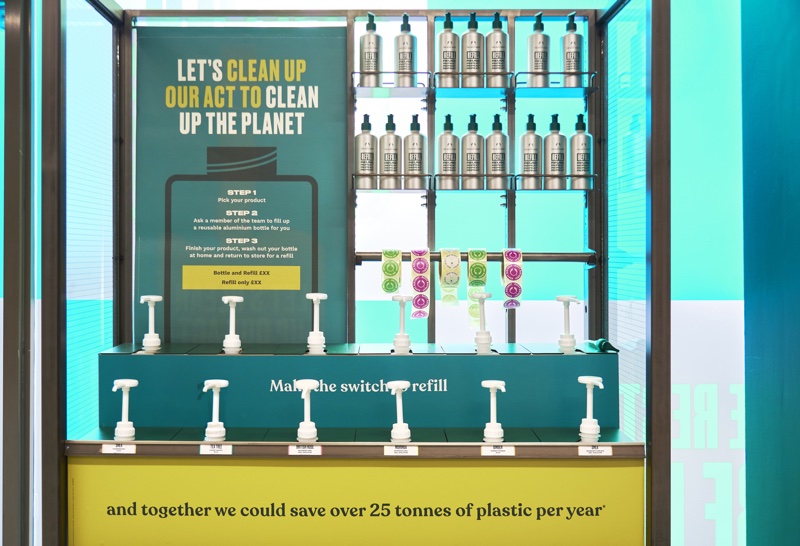 The Body Shop's new refill stations expected to roll out from April