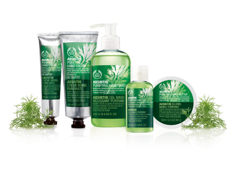 The Body Shop to launch absinthe hand care range 