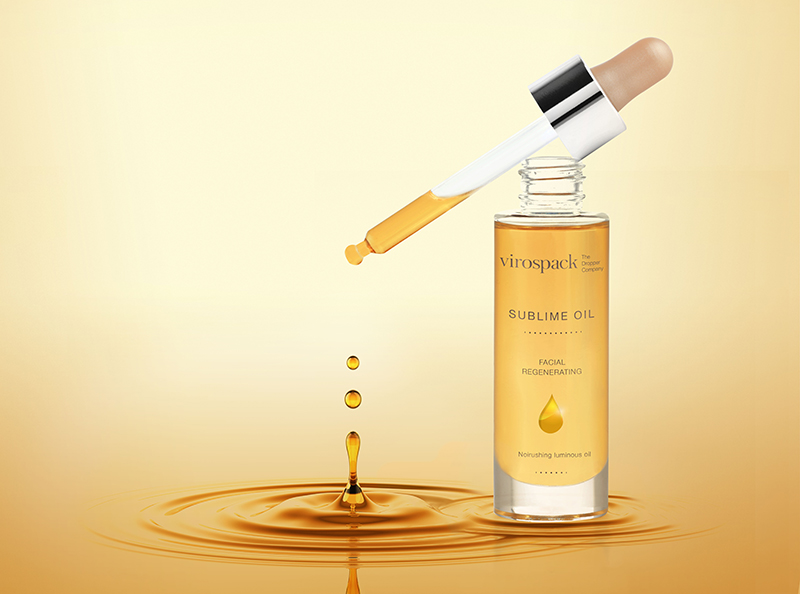 The boom of oils: Health cosmetics and glow effect by Virospack