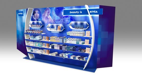 The great blue wall of Nivea 