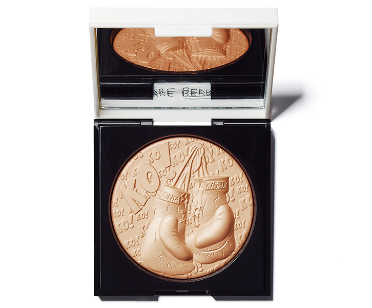 Sonia Kashuk’s Knock Out Beauty Skin Glow illustrates the way the sensory trend can be incorporated into colour cosmetics