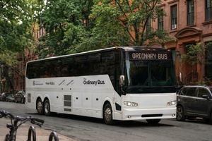 The Ordinary spotlights New York City transit problem with free bus shuttle service