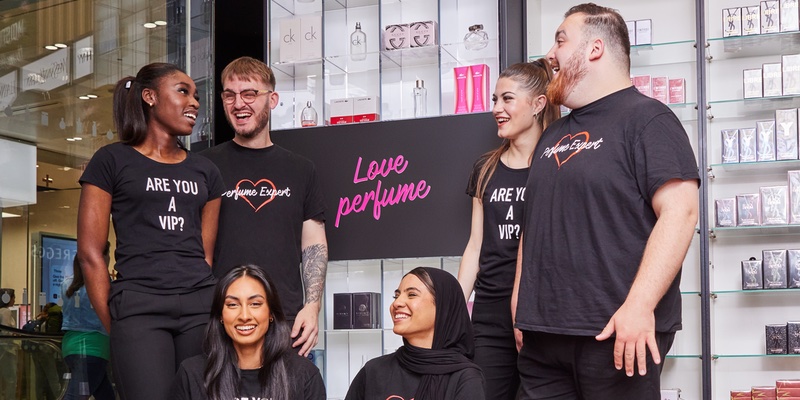 The Perfume Shop accredited as Real Living Wage employer