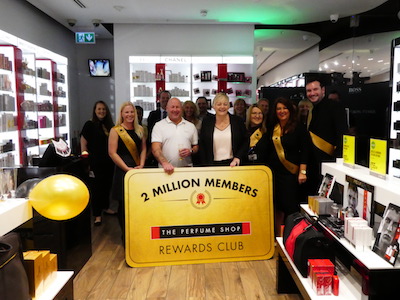 The Perfume Shop Celebrates Two Million Card Members 