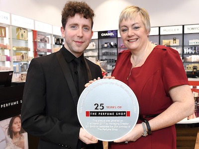 The Perfume Shop MD’s 25th anniversary visit 