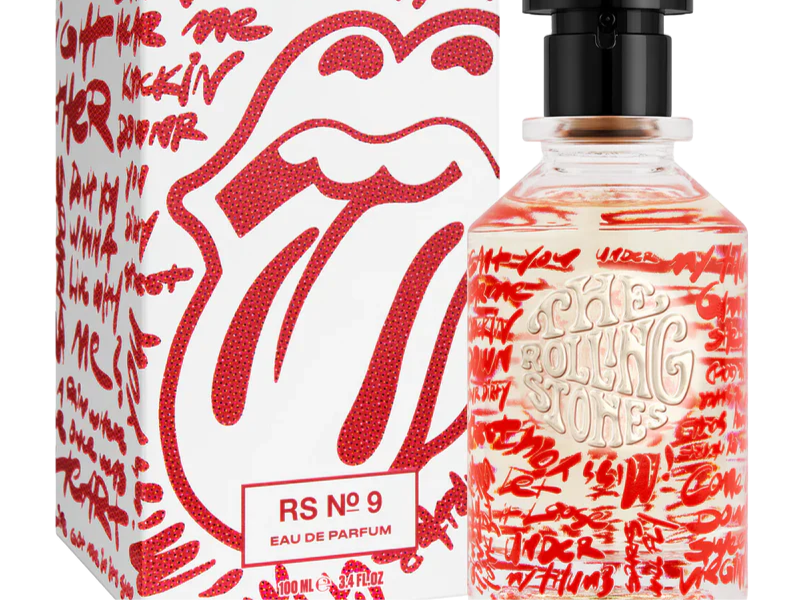 The Rolling Stones unveils first-ever fragrance RS No.9