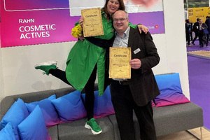 The skin and hair experts from RAHN-Cosmetic Actives were honoured with two BSB Awards