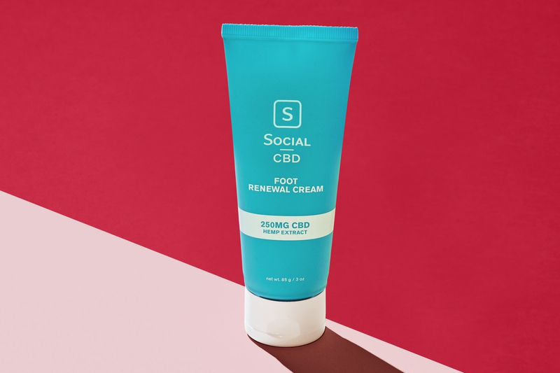 The Social CBD steps up with foot cream launch 