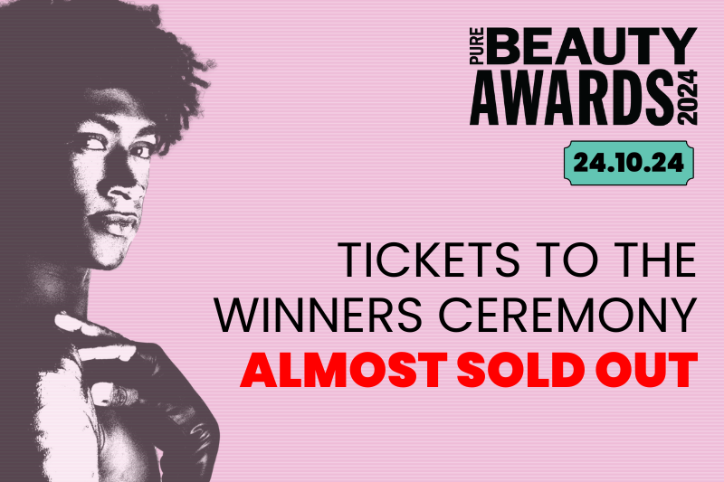 Tickets to the Pure Beauty Awards 2024 almost sold out!