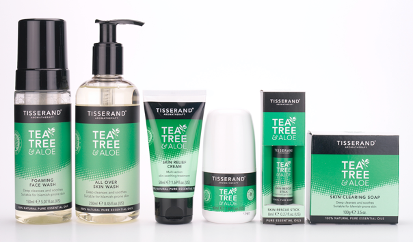 Tisserand Aromatherapy unveils tea tree and aloe vera collection 