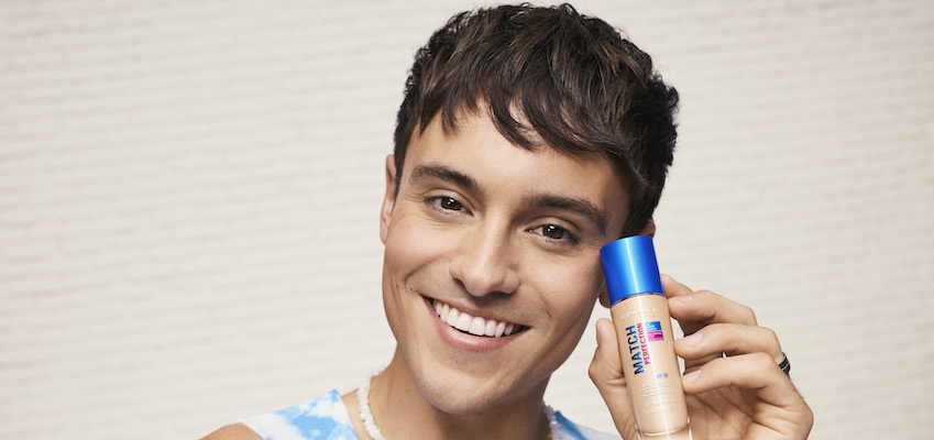Tom Daley makes history as Rimmel’s first global male ambassador