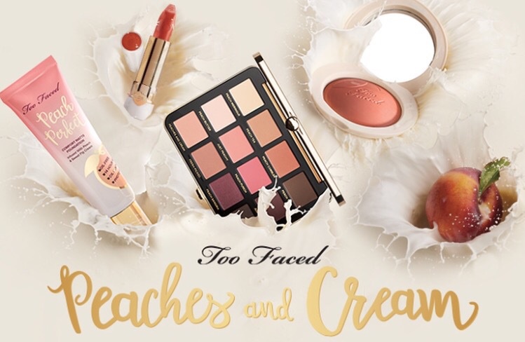 Too Faced reveals Peaches & Cream collection 
