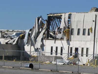 Tornado hits P&G facility and distribution centre in Albany
