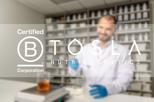 Tosla Nutricosmetics is now a B Corporation