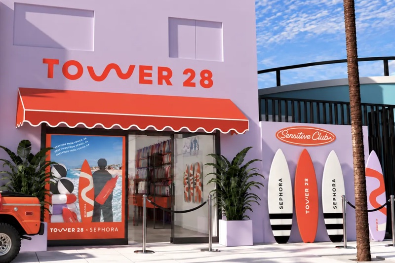 Tower 28 to host first-ever pop-up with Sephora to celebrate its community