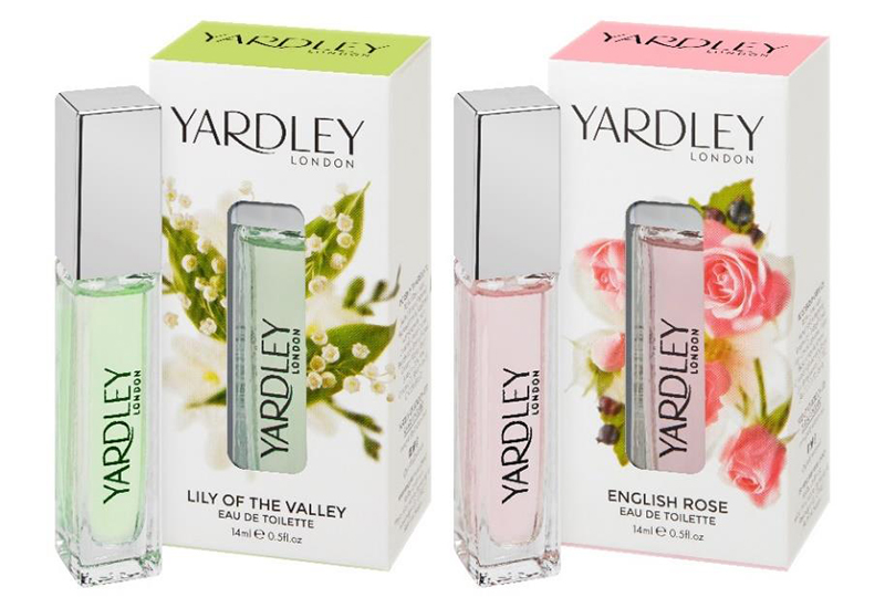 Travel-friendly fragrances from Yardley London 
