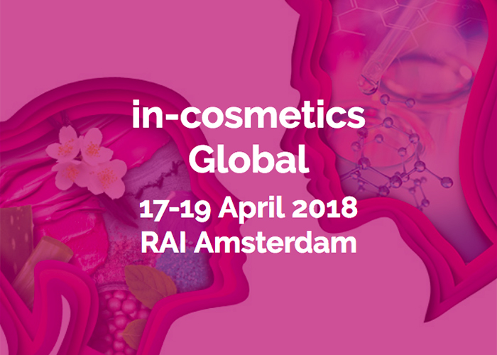 Trend-led skin care ingredients from in-cosmetics Global 2018