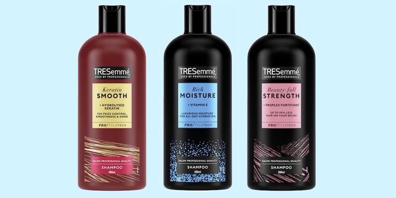 TRESemmé reformulates portfolio and unveils new packaging