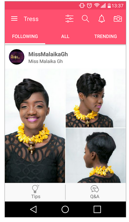 Tress: the Instagram for afro hair 