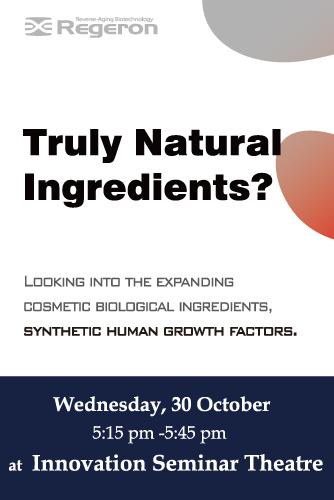 Truly Natural and Safe Ingredients to Human Skin from Regeron