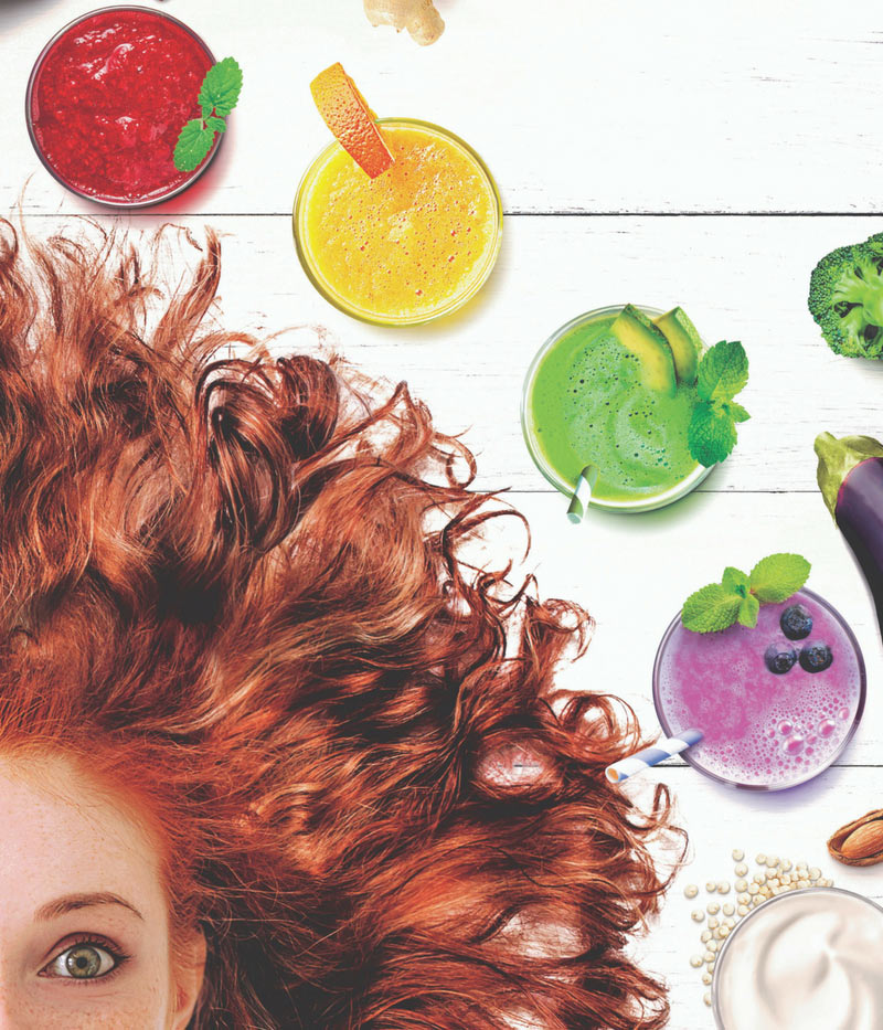 Tutti foodie: Lubrizol presents hair rainbowtherapy