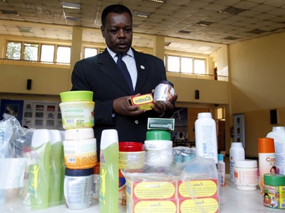 Uganda cracks down on imported cosmetics