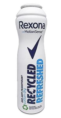 Unilever and Tubex join forces for Rexona Recycled Refreshed can
