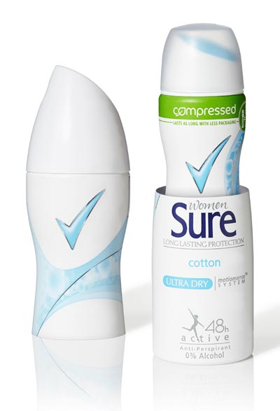 Unilever introduces sustainable compressed deodorant cans 