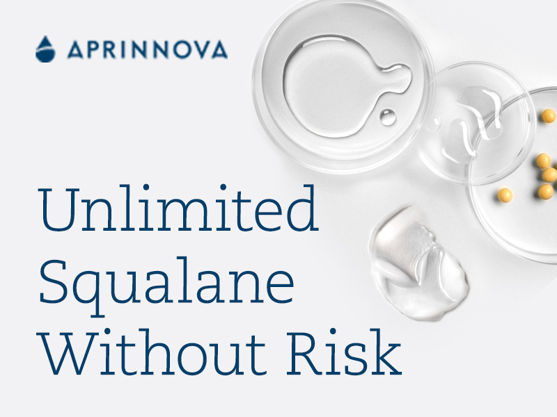 Uninterrupted supply of squalane delivers sustainable clean beauty