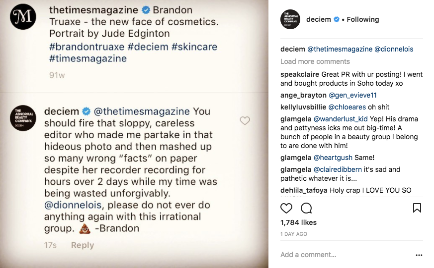 Instagram/@Deciem