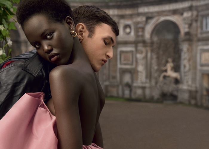 Valentino casts models Adut Akech and Anwar Hadid for new Born in Roma fragrance campaign
