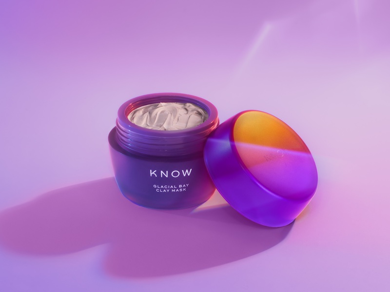 The mask contains mineral-infused colloidal clay that is sustainably harvested from a glacier in British Columbia