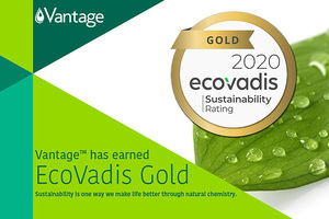 Vantage Specialty Chemicals earns EcoVadis Gold rating