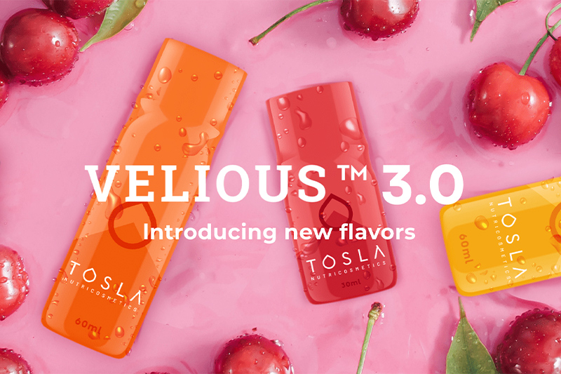 VELIOUS 3.0: Introducing new flavours in beauty supplements