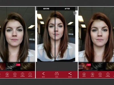 Vidal Sassoon develops hair colour trial app