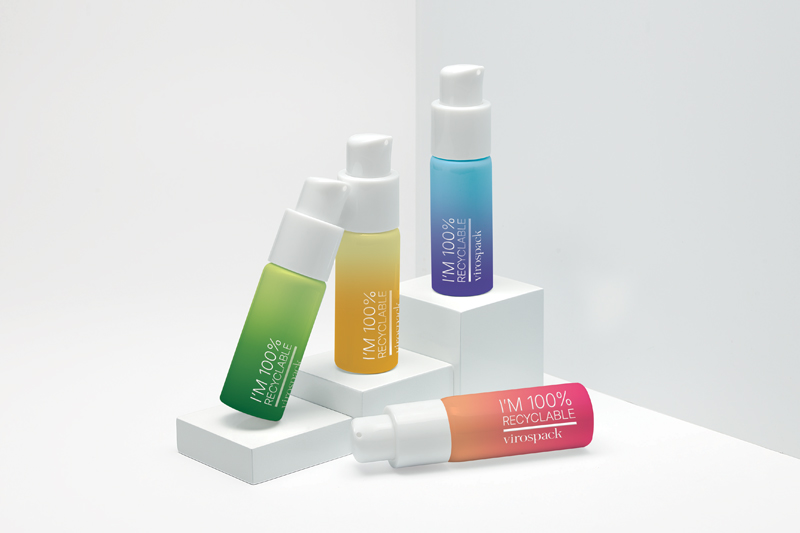 Virospack introduces a fully recyclable monomaterial pump
