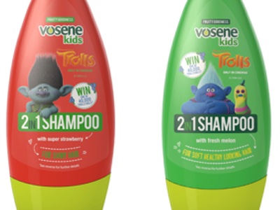 Vosene Kids teams up with DreamWorks and Trolls