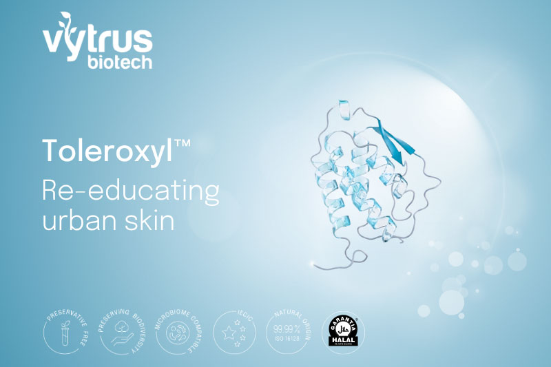 Vytrus launches Toleroxyl™ for urban skin at in-cosmetics Korea