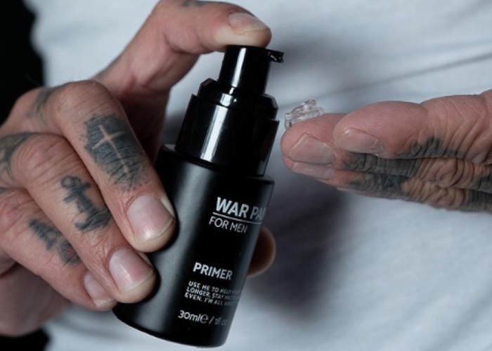 War Paint unveils ‘world first’ make-up manual for men
