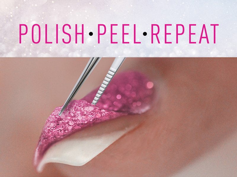 Wear peelable polish from Polychromatic at MakeUp in New York