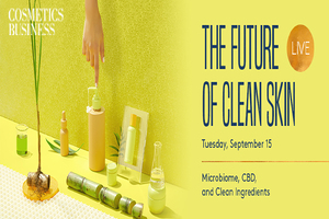 Webinar: The Future of Clean Skincare with Cosmetics Business 