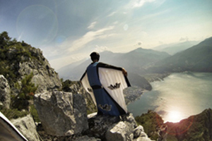 Wingman sponsored skydiver makes aviation history