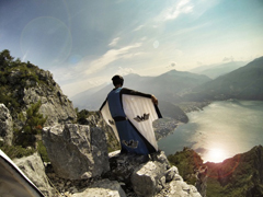 Wingman sponsored skydiver makes aviation history