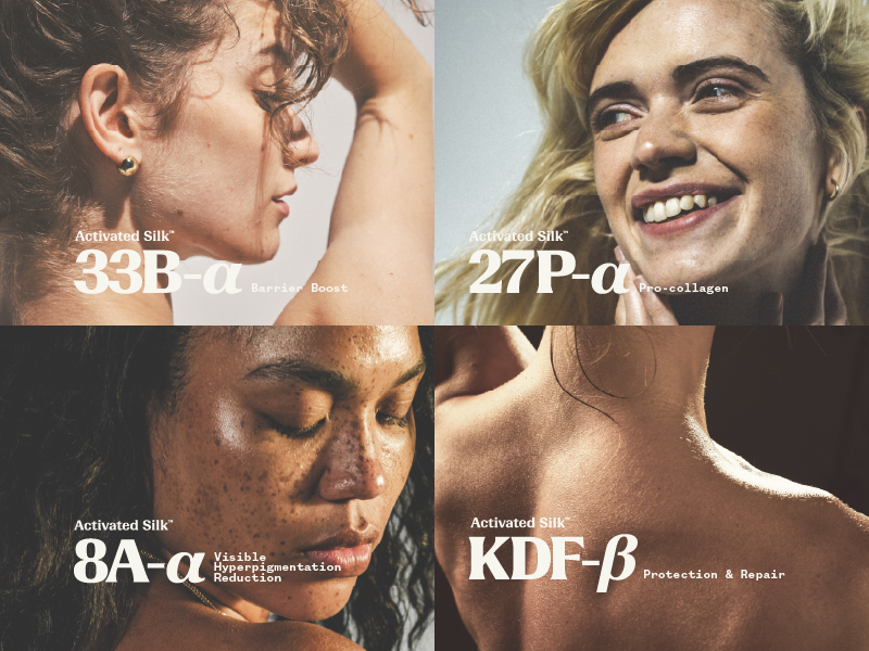 With four silk peptides, we’re the most extensive library in the world