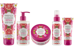 Yardley introduces new Flowerazzi bathing range for softer skin
